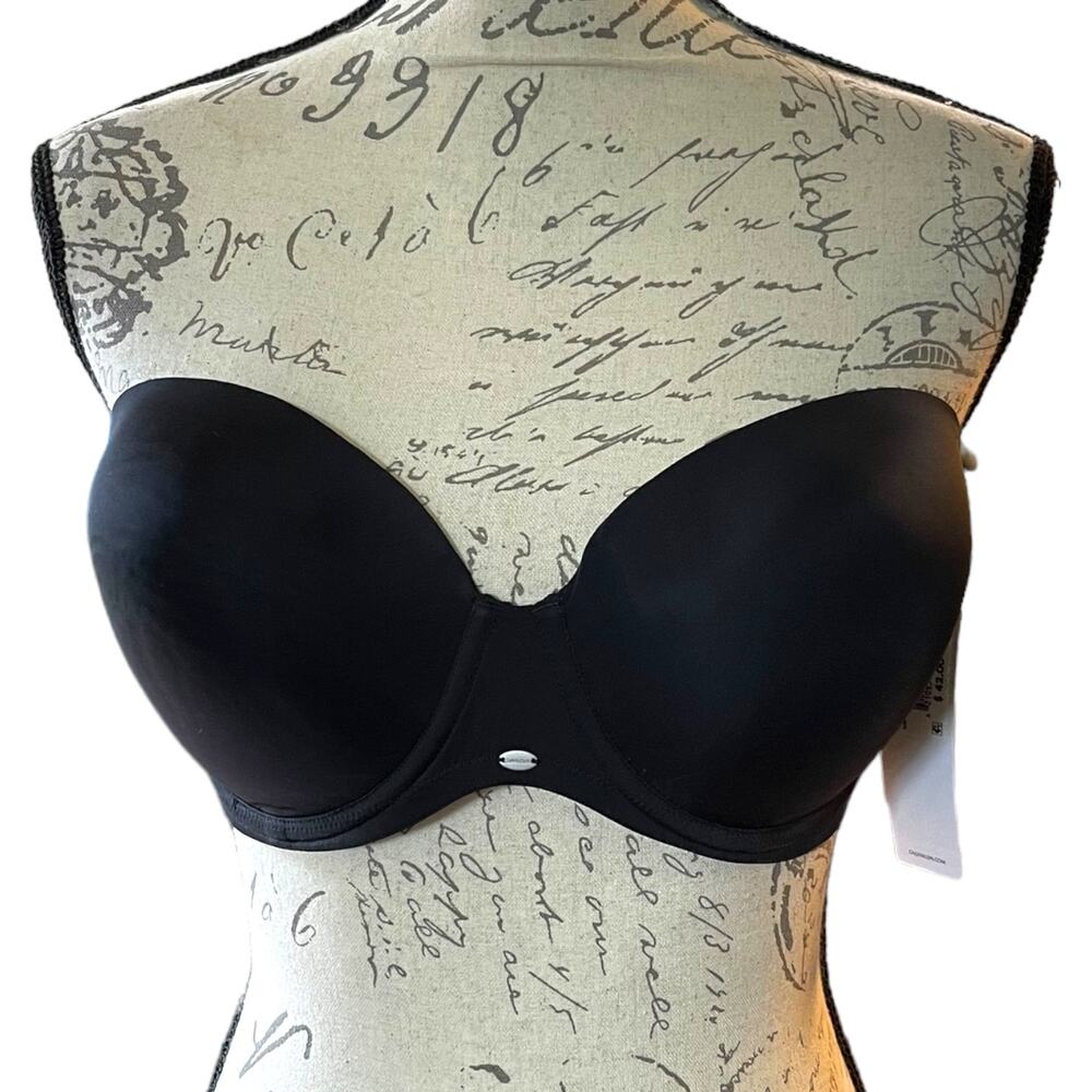 Calvin Klein Black Naked Glamour Multiway T-Shirt Push Up Bra 34DD